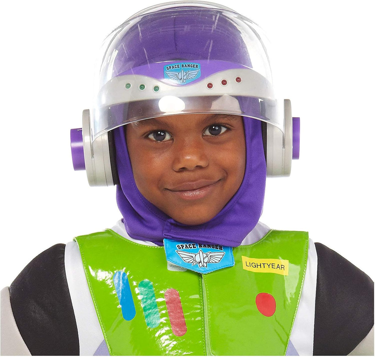 Official Buzz Lightyear Light-Up Costume Helmet for Kids