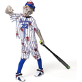 Zombie Baseball Player Costumes for Boys Age 8-10 Medium