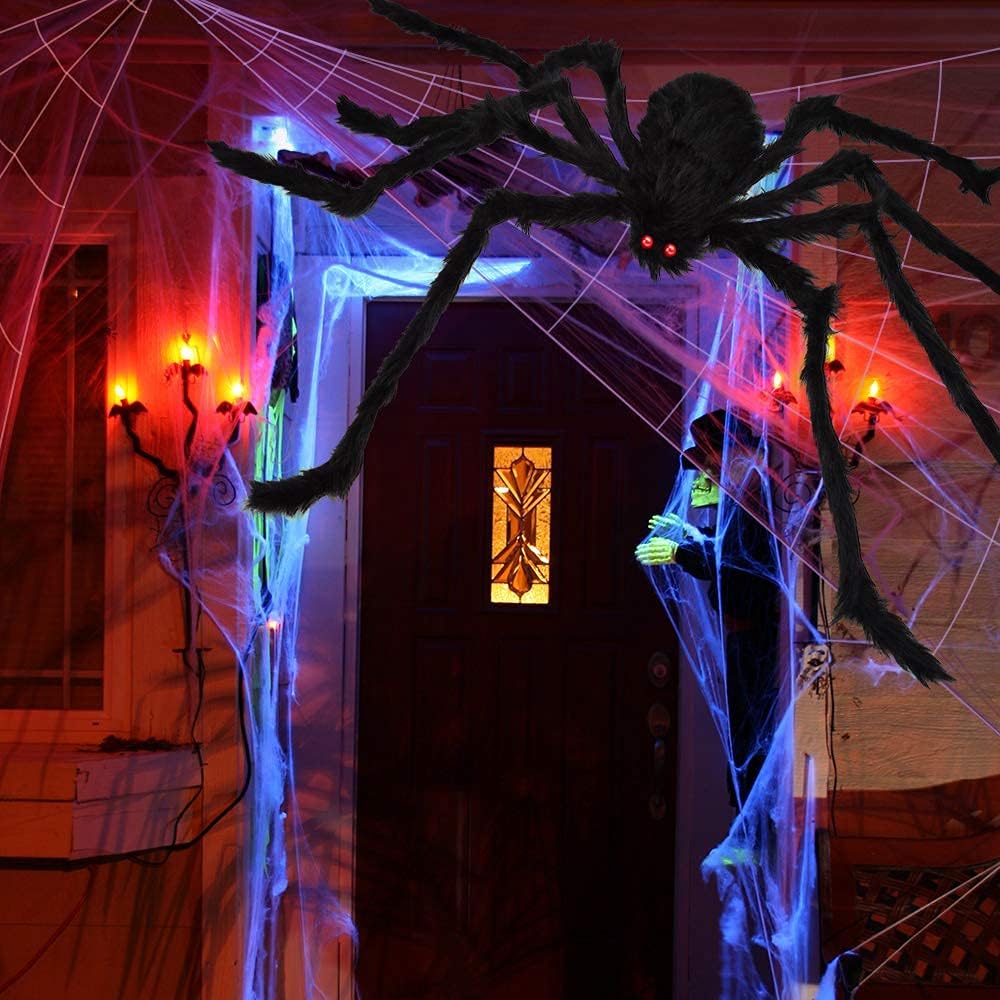 200" Halloween Decorations Spider Web Outdoor 