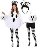 Halloween Women Glow in Dark Ghost Costume 