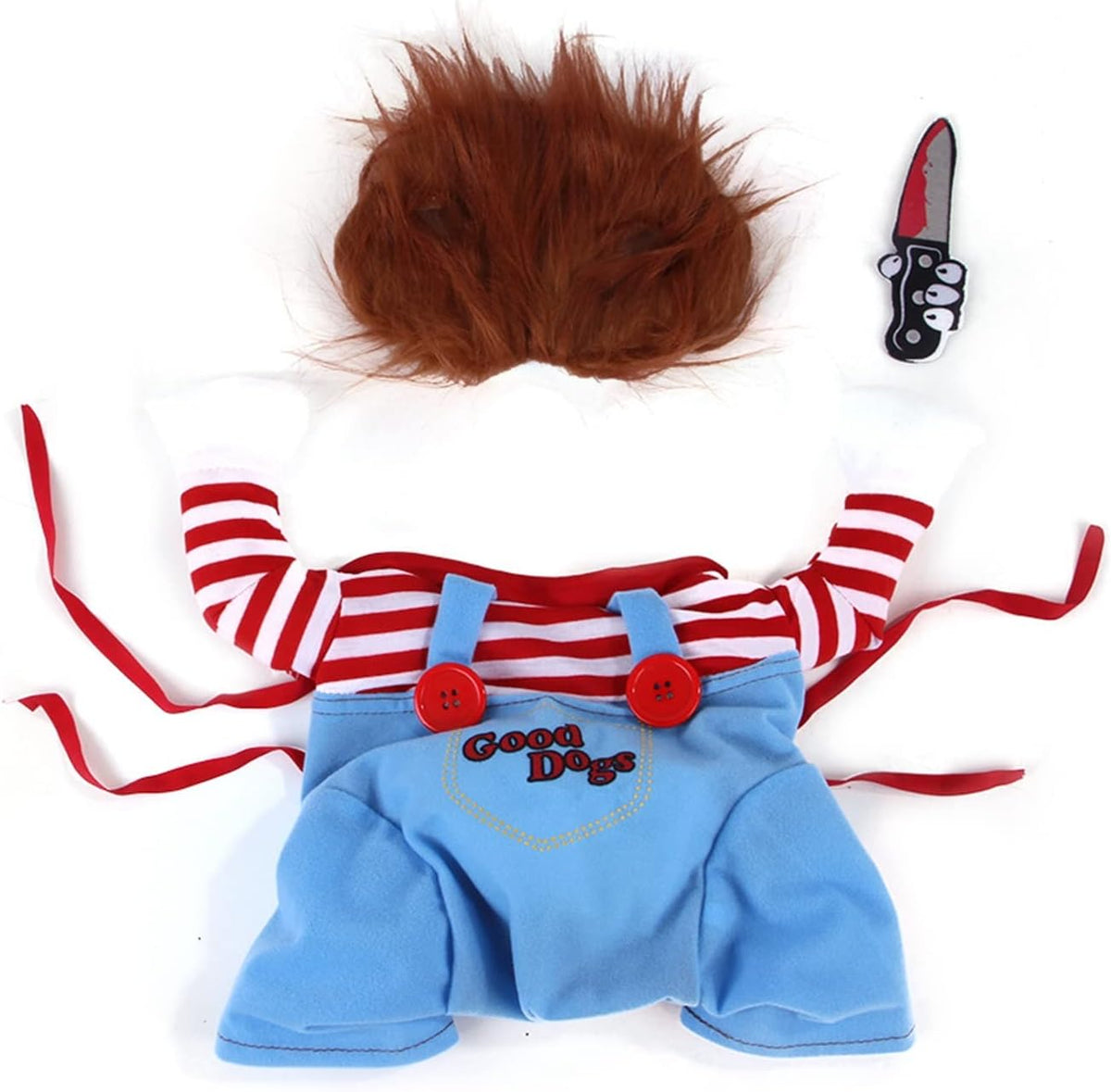 Pet Deadly Doll Dog Costume Small
