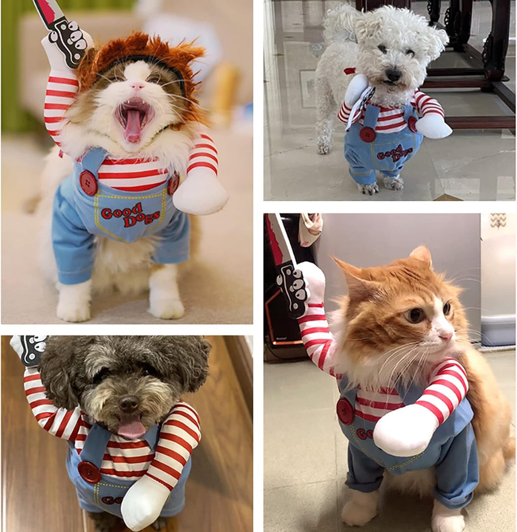 Pet Deadly Doll Dog Costume Small