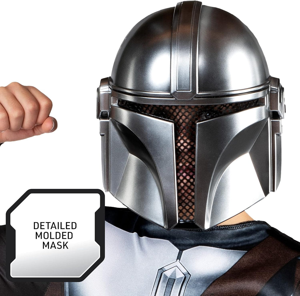 Starwars The Mandalorian Youth Halloween Costume 