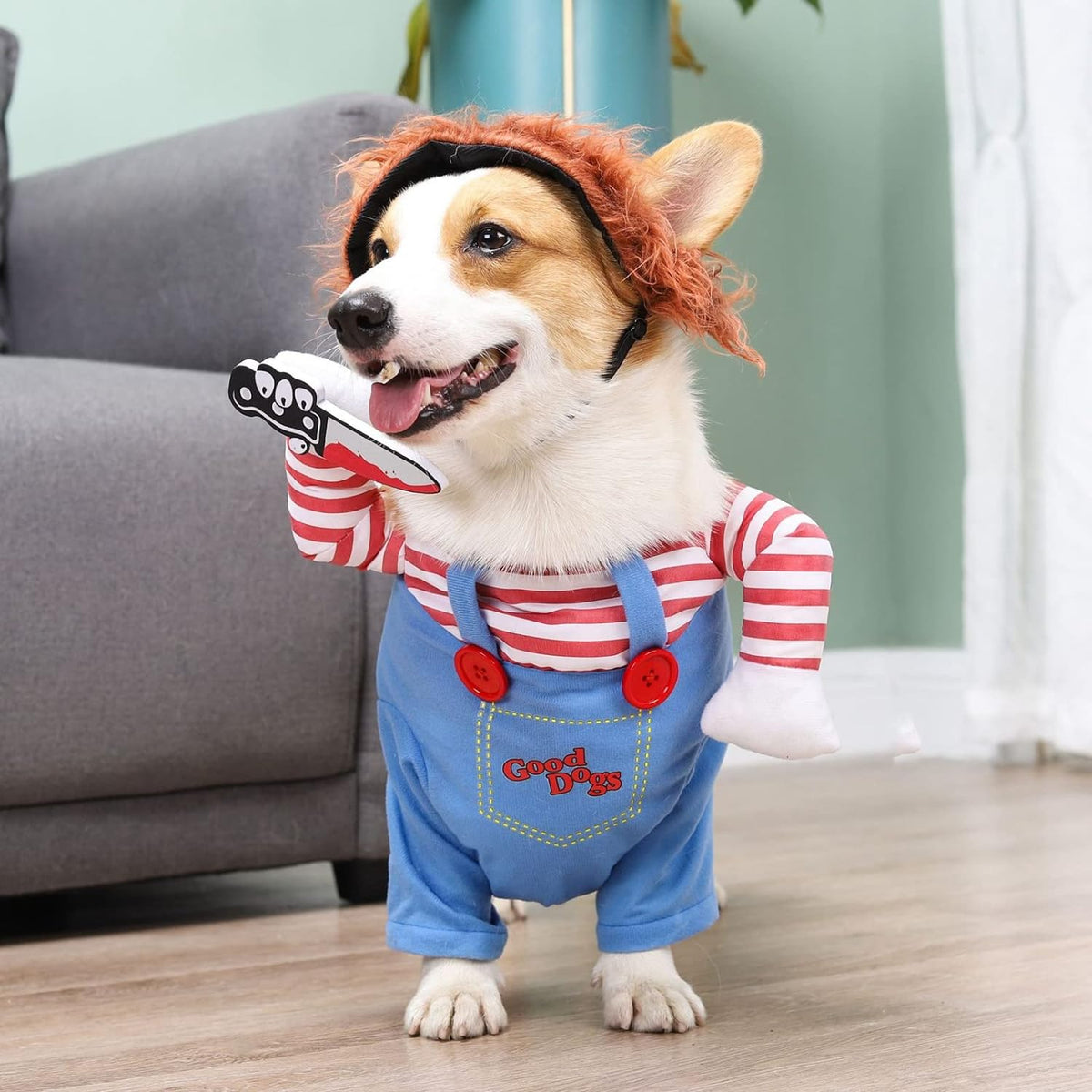 Pet Deadly Doll Dog Costume Small