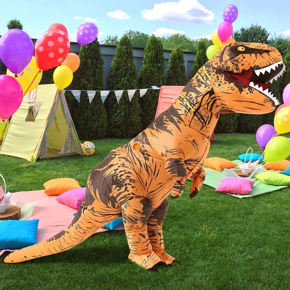 8 Color Halloween Inflatable Dinosaur Trex Costume
