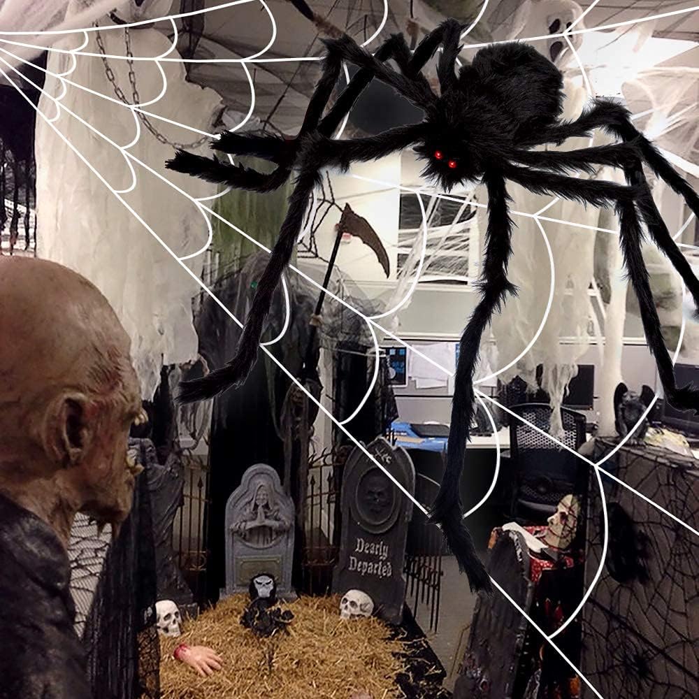 200" Halloween Decorations Spider Web Outdoor 