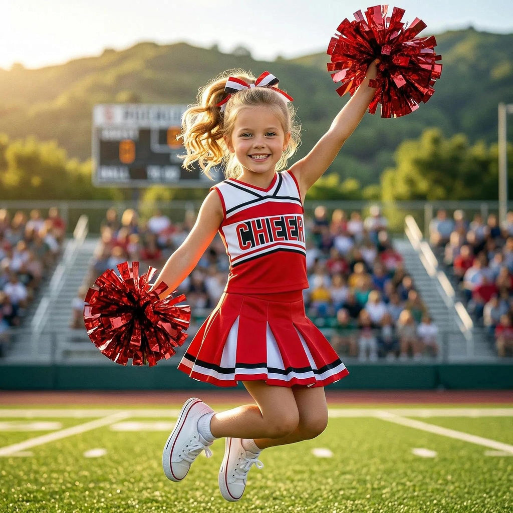Girls Cheerleader Costume Age 4-5