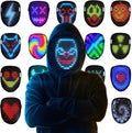 Face-transforming Halloween Costume Led Mask