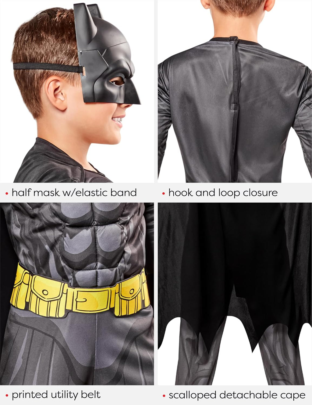 DC Comics Superheroes Batman Costume Small