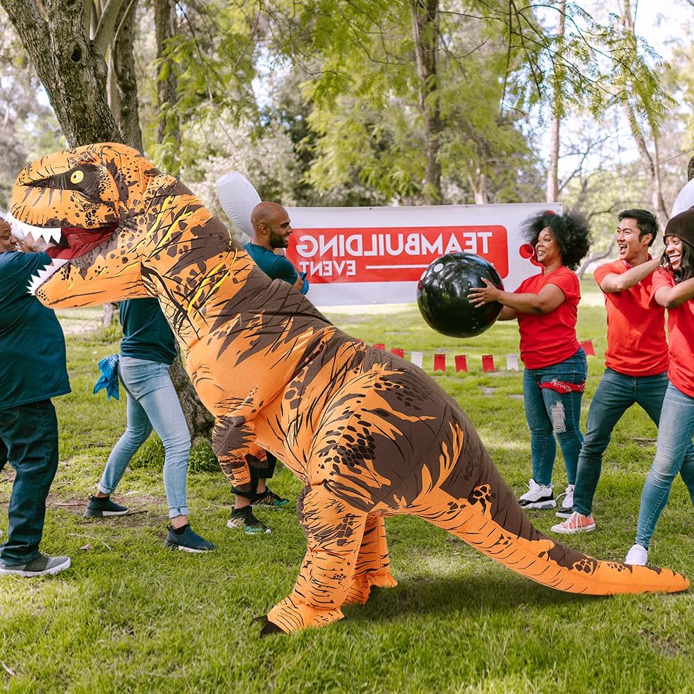 8 Color Halloween Inflatable Dinosaur Trex Costume