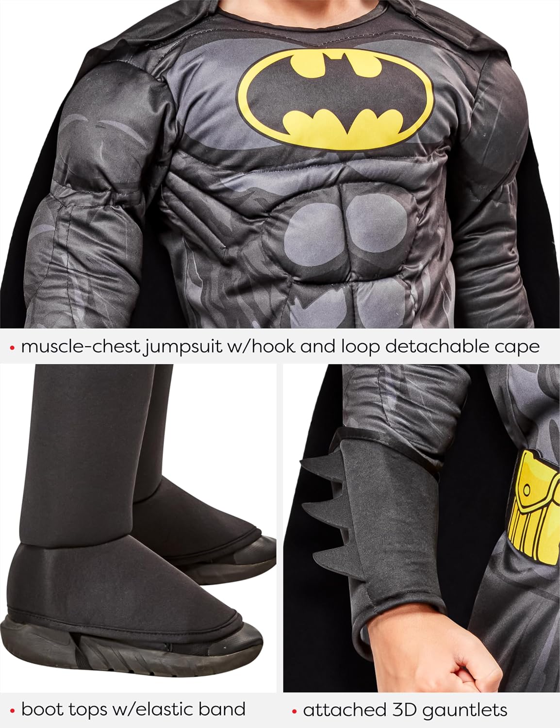 DC Comics Superheroes Batman Costume Small