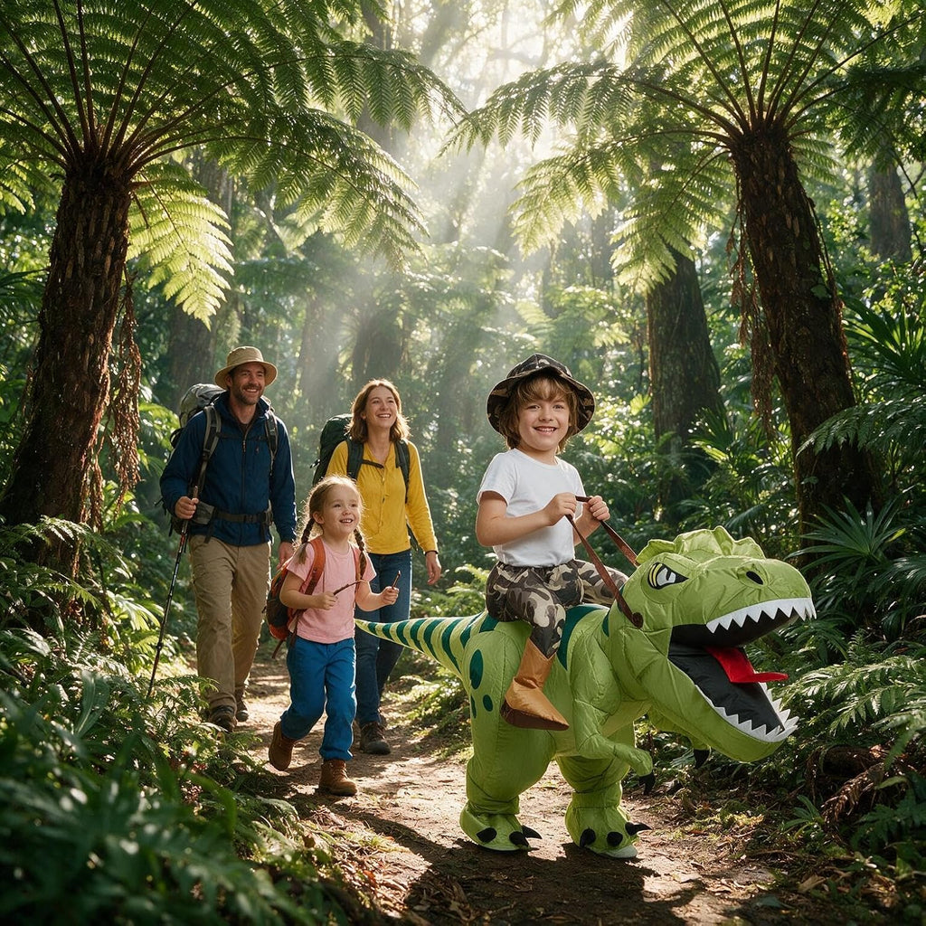 Inflatable Dinosaur T-rex Costume for Kids Age 4-6