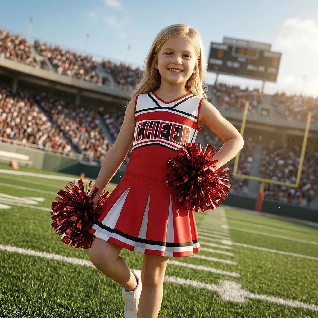 Girls Cheerleader Costume Age 4-5
