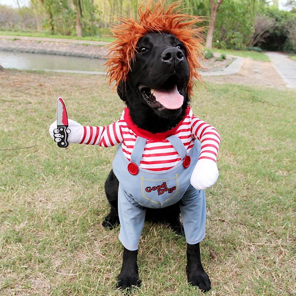 Pet Deadly Doll Dog Costume Small
