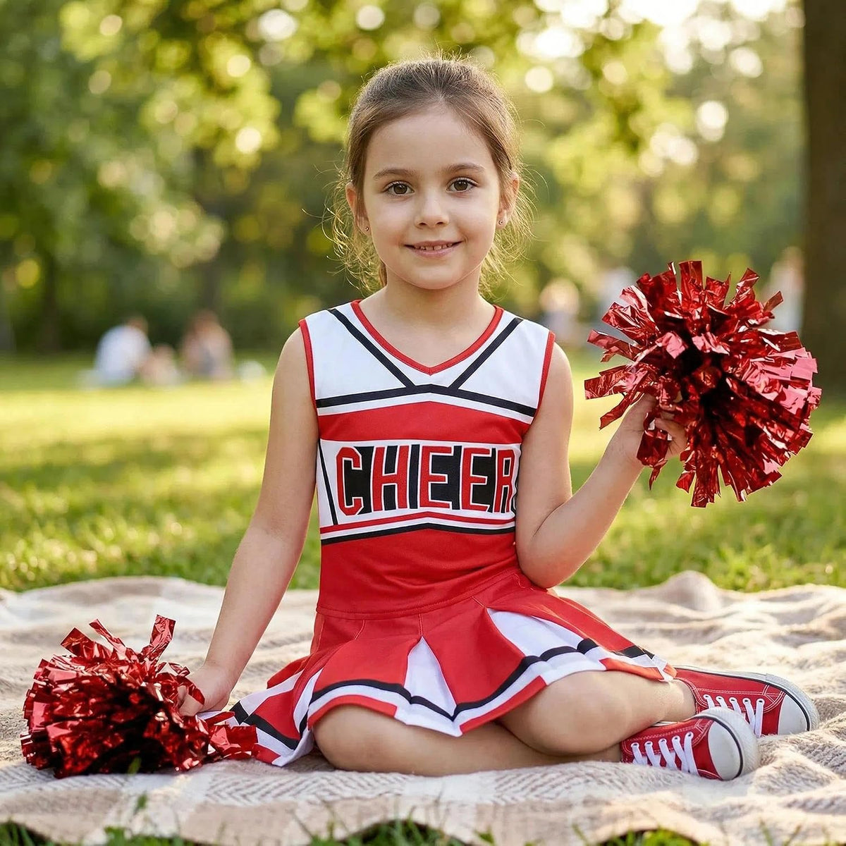 Girls Cheerleader Costume Age 4-5