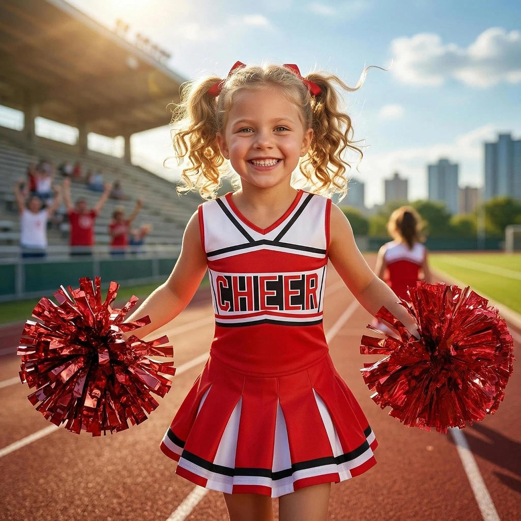 Girls Cheerleader Costume Age 4-5