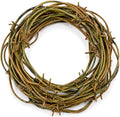 3 Pack Halloween Rusted Fake Plastic Barbed Wire Brown