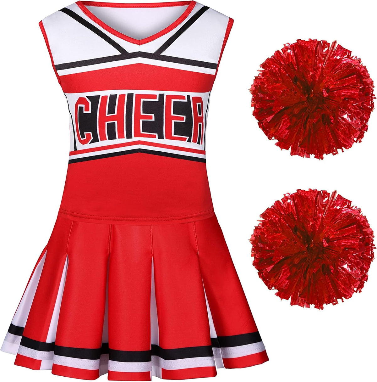 Girls Cheerleader Costume Age 4-5