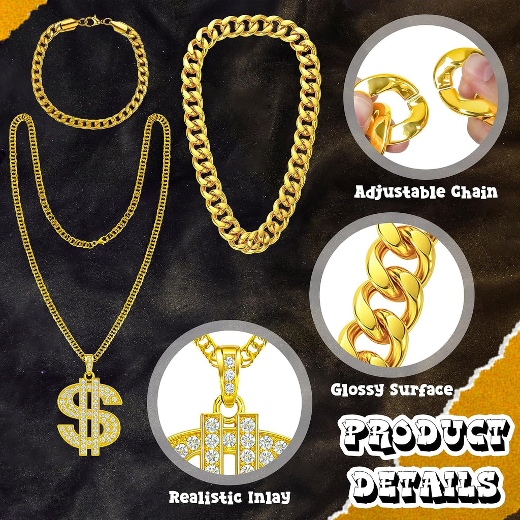 80s 90s Accessories Outfit Accessories Hip Hop Costume