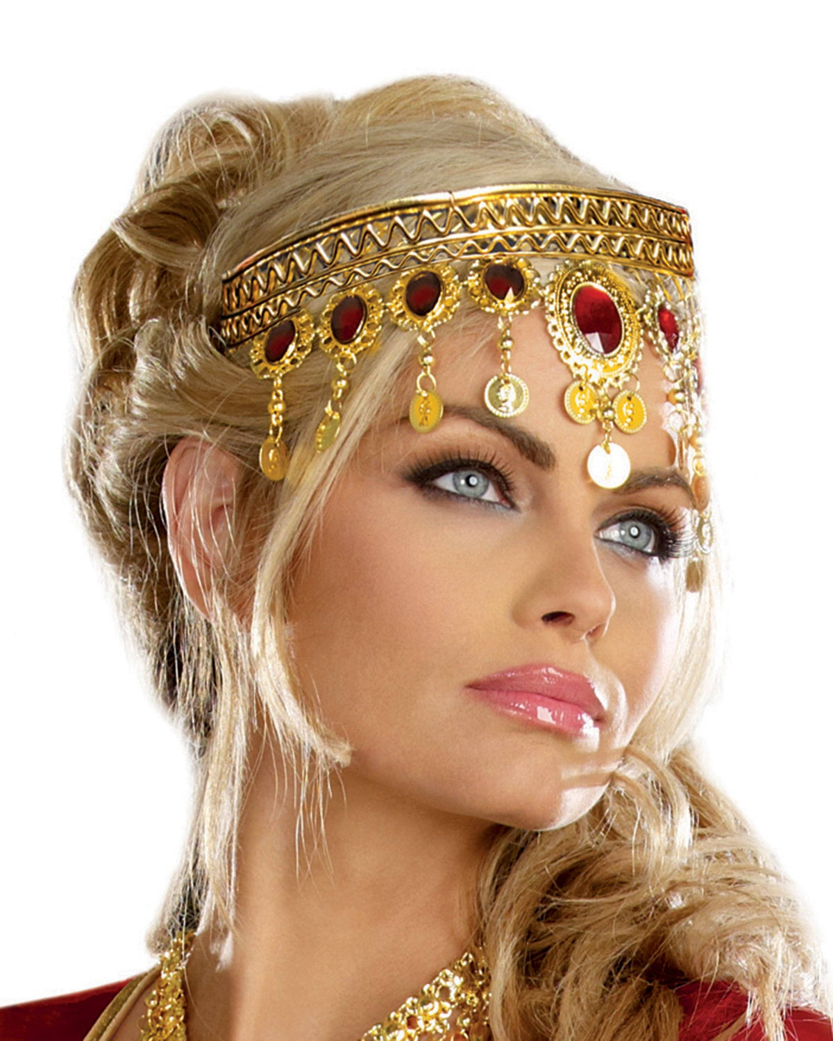 Dreamgirl Dripping Rubies Headpiece