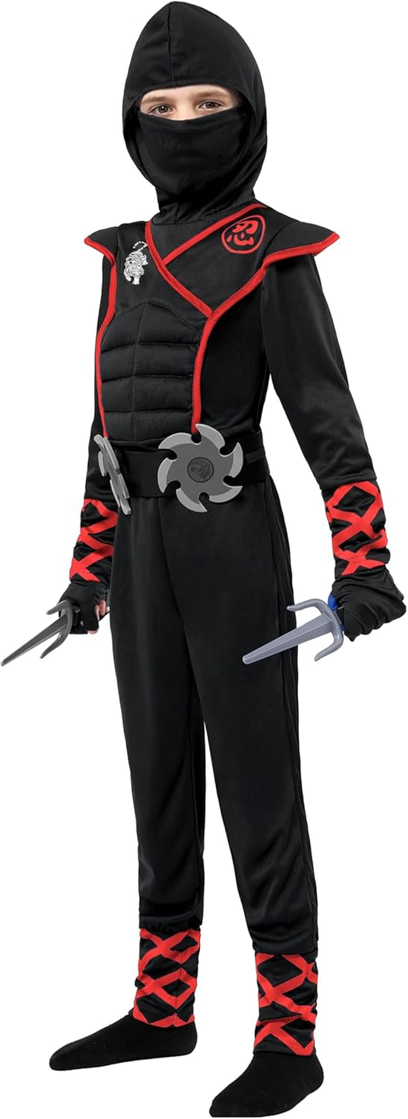 Halloween Ninja Costume Outfit Set for Kids Small